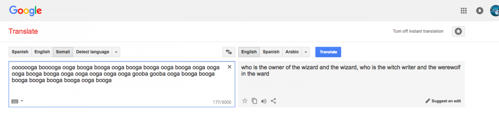 Gfl Google Translate Is Just Off Topic Random Questions